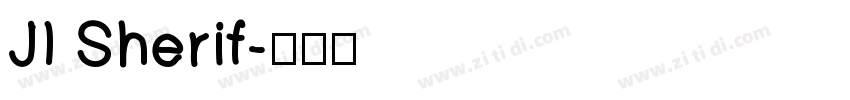 JI Sherif字体转换